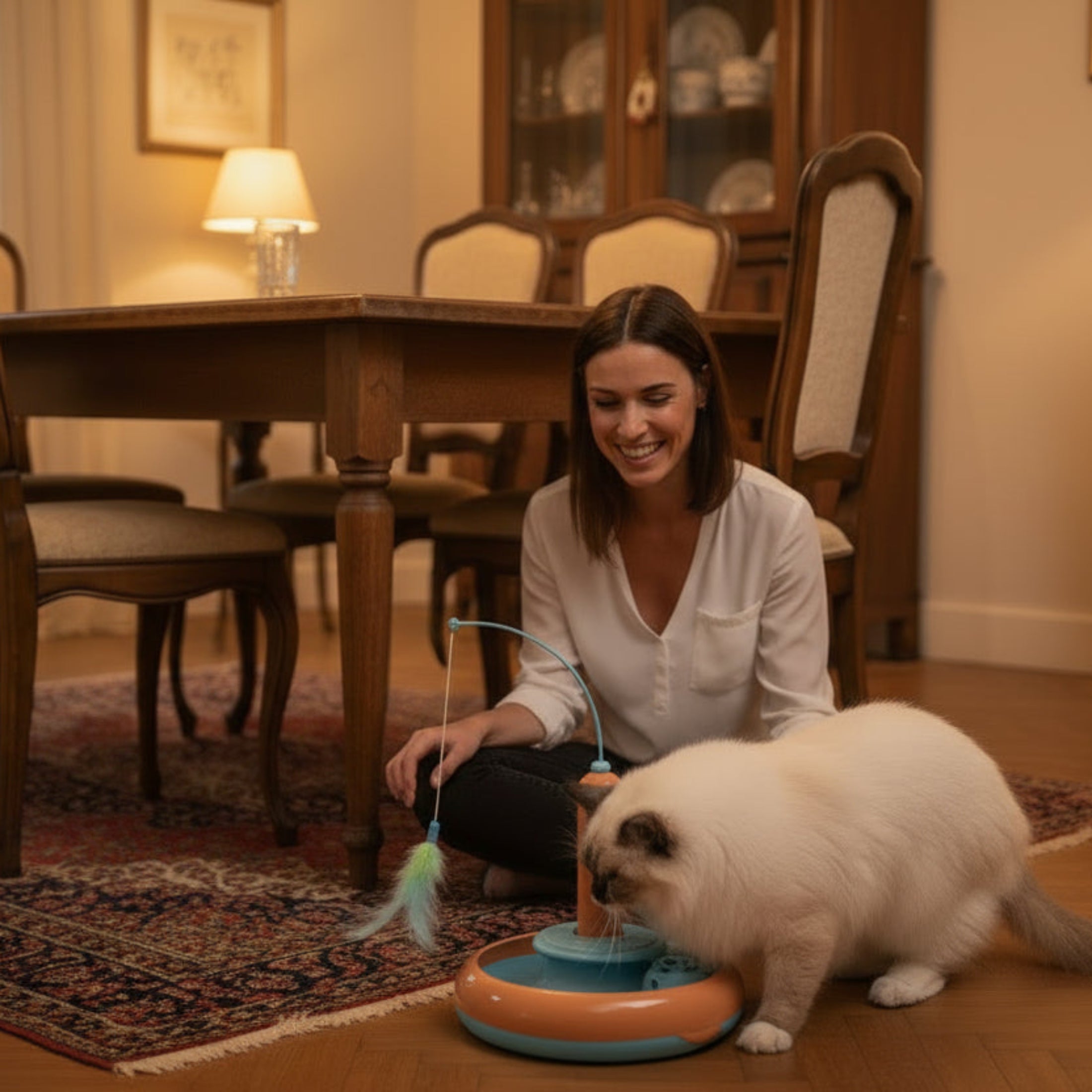 Un jouet qui stimule et occupe votre chat