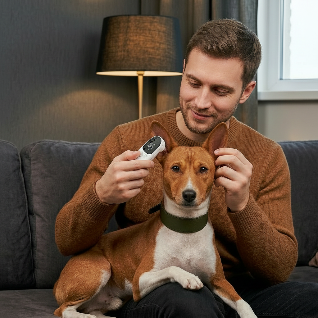 Le Thermomètre Sans Contact Ultra-Rapide pour Chiens et Chats