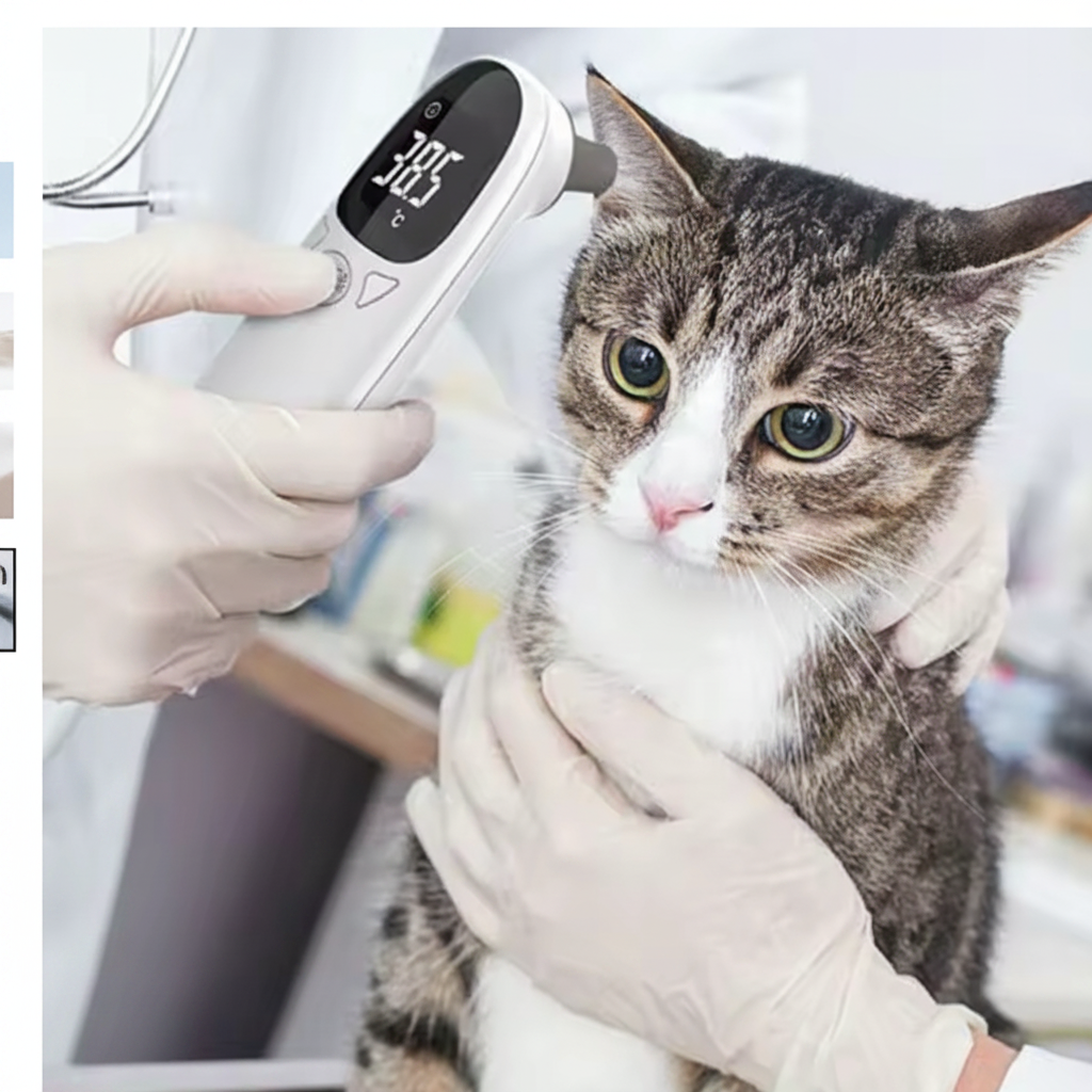 Le Thermomètre Sans Contact Ultra-Rapide pour Chiens et Chats